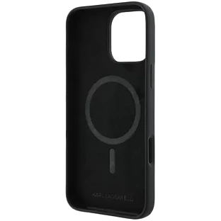 Lagerfeld для iPhone 16 Pro чехол Liquid Silicone NFT Karl & Choupette Hard Black (MagSafe) Lagerfeld для iPhone 16 Pro чехол Liquid Silicone NFT Karl & Choupette Hard Black (MagSafe)