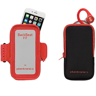 Беспроводные наушники PLANTRONICS BackBeat Fit, Красный