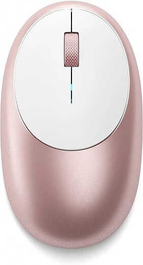 Беспроводная компьютерная мышь Satechi M1 Bluetooth Wireless Mouse. Цвет розовый