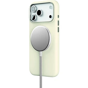 Чехол защитный VLP Aster Pro Case с MagSafe для iPhone 17 Pro Max, белый