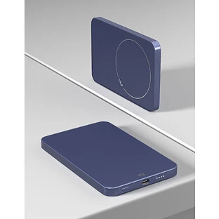 Аккумулятор внешний VLP Diamond Energy MagSafe, Qi2, 5000 mAh, 3A, USB-C, темно-синий