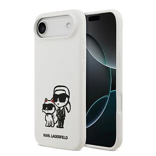 Чехол KARL LAGERFELD для iPhone Air Liquid Silicone Sketch Karl & Choupette Hard White (MagSafe) Чехол KARL LAGERFELD для iPhone Air Liquid Silicone Sketch Karl & Choupette Hard White (MagSafe)
