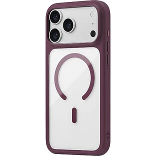 Чехол защитный uBear Shade Case для iPhone 18 Pro Max, MagSafe совместимый, усиленный, силк-тач, бургунди