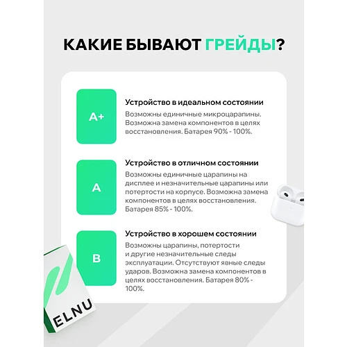 iPhone 15 128GB восстановленный by ELNU, Грейд A, Голубой