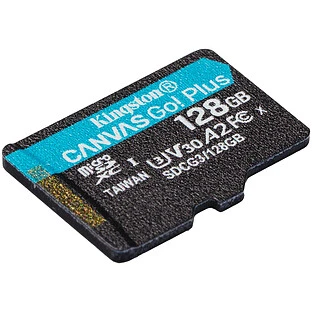 Карта памяти KINGSTON 128GB Canvas Go! Plus microSD