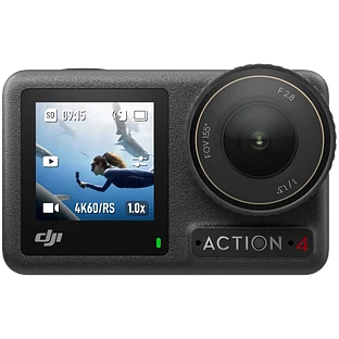 Экшн-камера DJI Osmo Action 4 Adventure Combo 1xCMOS 12 Mpix серый/черный Экшн-камера DJI Osmo Action 4 Adventure Combo 1xCMOS 12 Mpix серый/черный