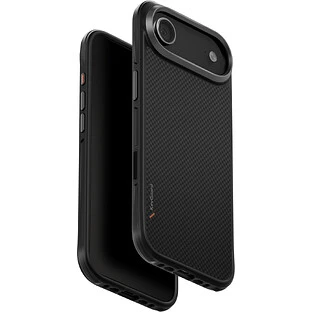Чехол Uniq для iPhone Air KEVA Kevlar Carbon Black (MagSafe)