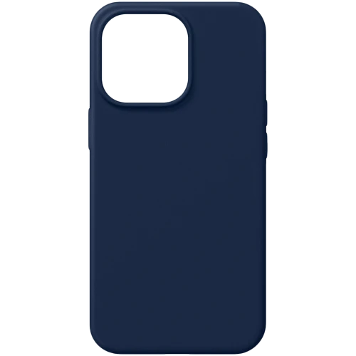 88101, Чехол Liquid Silicone Pro для Apple iPhone 13 Pro, синий графит, картон, Deppa 88101, Чехол Liquid Silicone Pro для Apple iPhone 13 Pro, синий графит, картон, Deppa