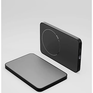 Аккумулятор внешний VLP Diamond Energy MagSafe, Qi2, 5000 mAh, USB-C, черный титан