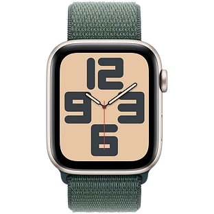 Apple Watch SE 2 (2024) GPS 44mm Starlight Aluminium Case with Lake Green Sport Loop Apple Watch SE 2 (2024) GPS 44mm Starlight Aluminium Case with Lake Green Sport Loop