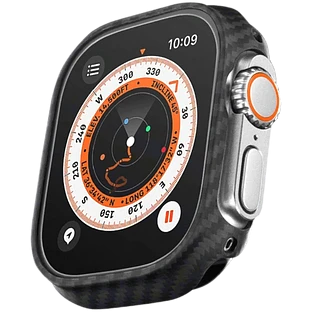 Защитный чехол PITAKA Air Case  Чёрный/Серый для Apple Watch Ultra