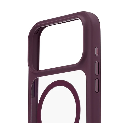 Чехол защитный uBear Shade Case для iPhone 18 Pro Max, MagSafe совместимый, усиленный, силк-тач, бургунди