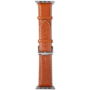 Ремешок DBRAMANTE1928 Copenhagen для Apple Watch 42мм Copenhagen StrapРемешок Copenhagen с застёжкой серебристого цвета Желтовато-коричневый42/44/45 mm