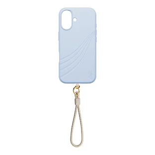 Чехол Uniq COEHL Serina для iPhone 17 Dewdrop Blue (MagSafe)