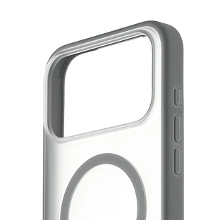 Чехол защитный uBear Stand 360° Mag Case для iPhone 17 Pro Max, MagSafe совместимый, силикон, софт-тач, серый