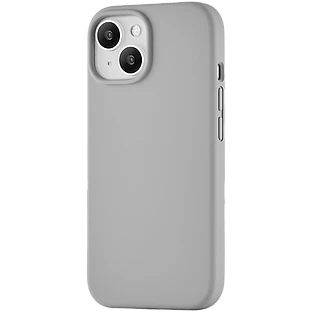 Чехол защитный uBear Touch Mag Case  iPhone 15  MagSafe  силикон  серый