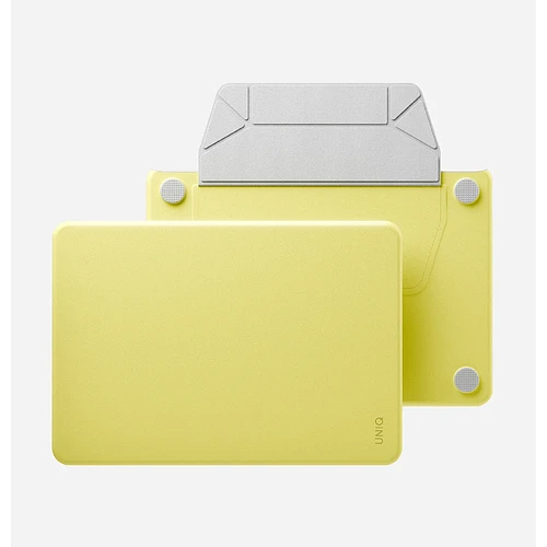 Чехол Uniq для Macbook Neo 13 Lyden Versa Laptop sleeve/stand (Yellow Lime)