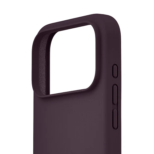 Чехол защитный uBear Touch Mag Case для iPhone 18 Pro, MagSafe совместимый, силикон, софт-тач, бургунди