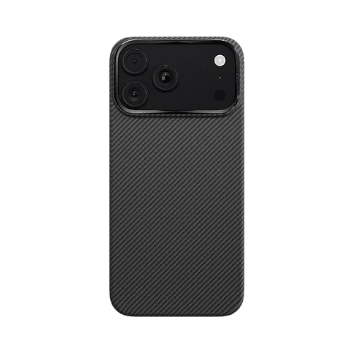 Чехол защитный VLP Kevlar Case с MagSafe для iPhone 18 Pro Max, черный