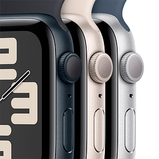 Apple Watch SE 2 (2024) GPS 44mm Starlight Aluminum Case with Starlight Sport Band - M/L Apple Watch SE 2 (2024) GPS 44mm Starlight Aluminum Case with Starlight Sport Band - M/L