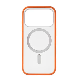 Чехол защитный uBear Cloud Mag Case для iPhone 17 Pro Max, MagSafe совместимый, усиленный, силк-тач, оранжевый Чехол защитный uBear Cloud Mag Case для iPhone 17 Pro Max, MagSafe совместимый, усиленный, силк-тач, оранжевый