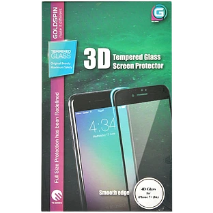 Защитное закаленное стекло GOLDSPIN 4D для iPhone 7 Plus/8 Plus