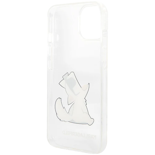 Lagerfeld для iPhone 14 чехол PC/TPU Choupette Fun Hard Transparent Lagerfeld для iPhone 14 чехол PC/TPU Choupette Fun Hard Transparent