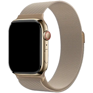 Ремешок uBear Spark для Apple Watch S/M (38, 40, 41 мм), стальной, золотой