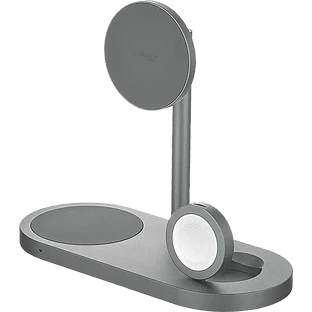 Беспроводное зарядное устройство uBear Stage Ultra, 3-в-1, с поддержкой MagSafe, Qi2