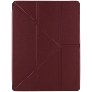 Обложка Smart Folio UNIQ MOVEN  Maroon Red для iPad (7-го, 8-го и 9-го поколения)