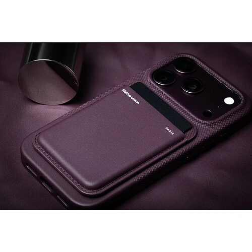Чехол защитный NATIVE UNION (RE)CLASSIC CASE FOR IPHONE 18 PRO BURGUNDY, для iPhone 18 PRO, цвет: темная вишня