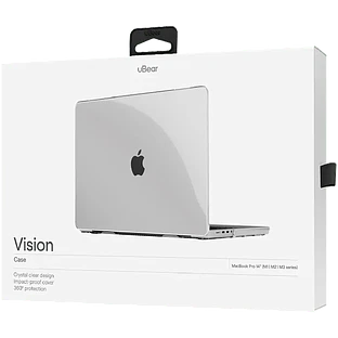 Чехол защитный uBear Vision Case для MacBook Pro 14" (M1 | M2 | M3 | M4), прозрачный