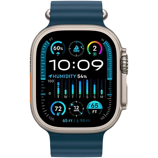 Apple Watch Ultra Series 2 GPS + Cellular  Синий Ocean Band, 49мм, Natural