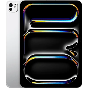 iPad Pro 11", (M4, 2024), 2TB, Wi-Fi+Celular, Нанотекстурное стекло, Серебристый