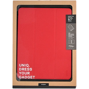 Чехол UNIQ Rigor  Красный для iPad (5-го и 6-го поколения)