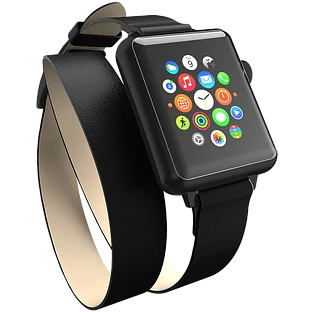 Ремешок INCIPIO Reese для Apple Watch 42мм Reese Double Wrap bandРемешок Reese Double Wrap Чёрный42/44/45 mm