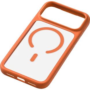 Чехол защитный uBear Shade Case для iPhone 17 Pro Max, MagSafe совместимый, усиленный, силк-тач, оранжевый