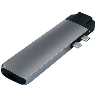 Хаб-адаптер Satechi Type-C Pro Hub Adapter with Ethernet, Space Gray Хаб-адаптер Satechi Type-C Pro Hub Adapter with Ethernet, Space Gray