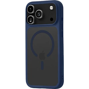 Чехол защитный uBear Shade Case для iPhone 17 Pro Max, MagSafe совместимый, усиленный, силк-тач, синий