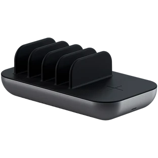 Зарядная станция Satechi Dock5 Multi-Device Charging Station with Wireless Charging. Цвет: серый кос Зарядная станция Satechi Dock5 Multi-Device Charging Station with Wireless Charging. Цвет: серый кос