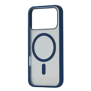 Чехол защитный uBear Cloud Mag Case для iPhone 17 Pro, MagSafe совместимый, усиленный, силк-тач, синий Чехол защитный uBear Cloud Mag Case для iPhone 17 Pro, MagSafe совместимый, усиленный, силк-тач, синий