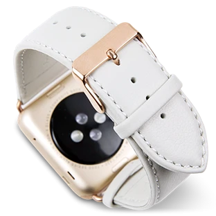 Ремешок DBRAMANTE1928 Copenhagen для Apple Watch 42мм Copenhagen StrapРемешок Copenhagen с застёжкой золотого цвета Мраморно-белый42/44/45 mm