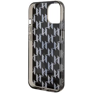 Lagerfeld для iPhone 15 чехол PC/TPU Monogram NFT Karl Ikonik Hard Black Lagerfeld для iPhone 15 чехол PC/TPU Monogram NFT Karl Ikonik Hard Black