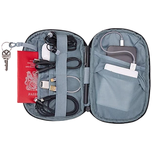 TSPW401BLK Чехол-органайзер для электроники Thule Subterra 2 PowerShuttle Medium, черный, 3205040 TSPW401BLK Чехол-органайзер для электроники Thule Subterra 2 PowerShuttle Medium, черный, 3205040