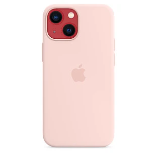 Чехол Apple iPhone 13 mini Silicone Case with MagSafe - Chalk Pink, Model A2705, MM203ZM/A