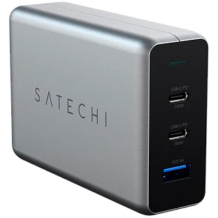 Сетевое зарядное устройство Satechi Compact Charger GaN Power. Ports: USB Type-C 100W Сетевое зарядное устройство Satechi Compact Charger GaN Power. Ports: USB Type-C 100W