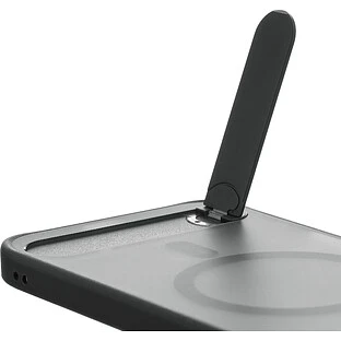 Чехол защитный uBear Stand 360° Mag Case для iPhone 17 Pro Max, MagSafe совместимый, силикон, софт-тач, черный