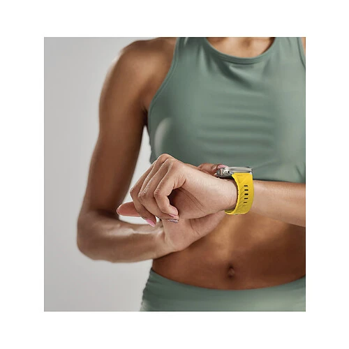 Ремешок Uniq для Apple Watch 49-40 mm FLUO Silicone Rubber Golden Yellow