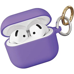 Чехол защитный VLP Charm Case для AirPods 4, лавандовый