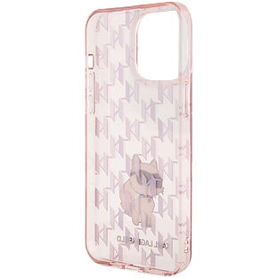 Чехол LAGERFELD Monogram NFT Choupette Hard Розовый для iPhone 15 Pro Max Чехол LAGERFELD Monogram NFT Choupette Hard Розовый для iPhone 15 Pro Max